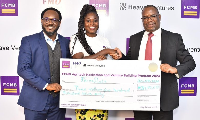 FCMB Agritech Hackathon winners gear up for venture building