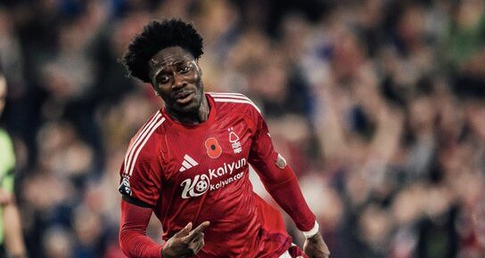 EPL Roundup: Ola Aina scores as Nottingham Forest overtake Arsenal