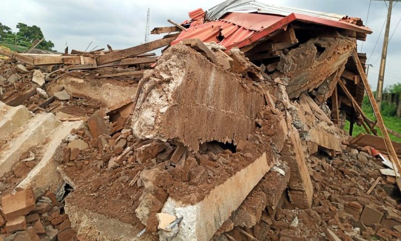 10 bodies recovered, many hospitalised as building collapses in Ibadan