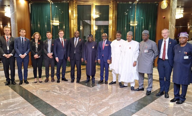 Tinubu hosts UK Foreign Secretary, pledges commitment to partnerships