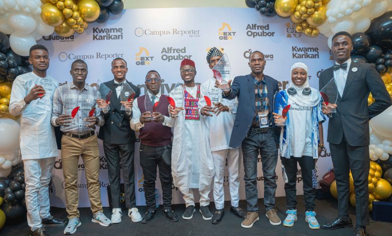 Student journalists win prizes at Alfred Opubor Next-Gen Awards Student journalists win prizes at Alfred Opubor Next-Gen Awards