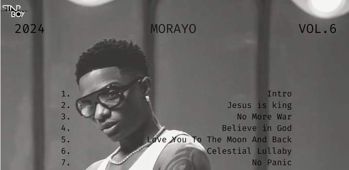 Wizkid confirms ‘Morayo’ album release date, shares tracklist