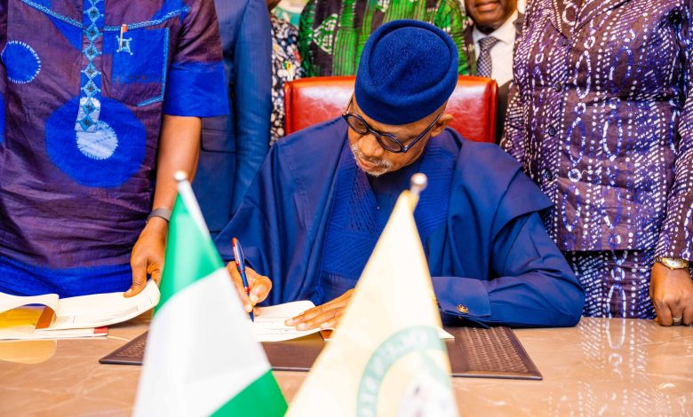 Ogun Governor Dapo Abiodun signs N1.054trn appropriation bill into law Ogun Governor Dapo Abiodun signs N1.054trn appropriation bill into law