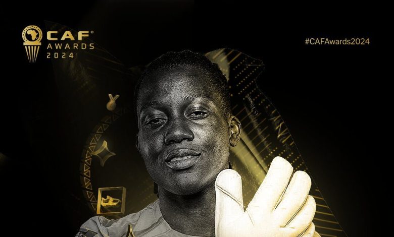 #CAFAwards2024: Nnadozie retains best goalkeeper award