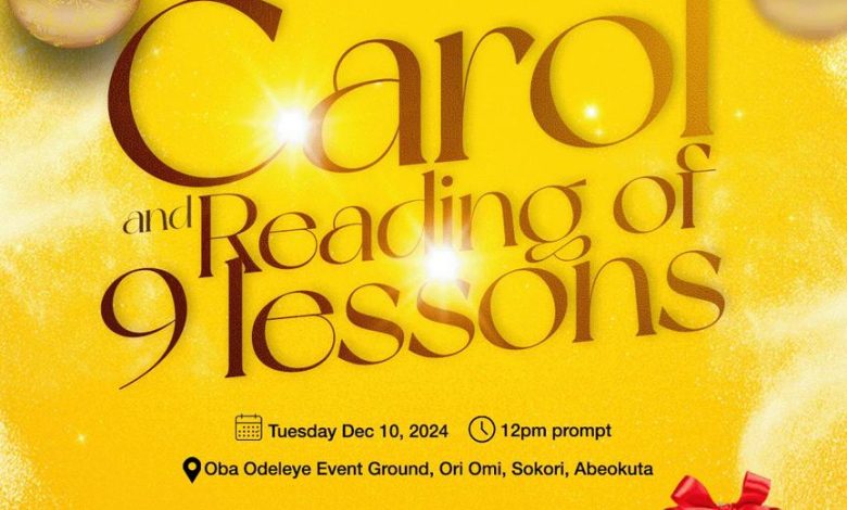 Council Helmsman, Lanre Oyegbola-Sodipo, Urges Love, Kindness, Forgiveness At Christmas Carol Service