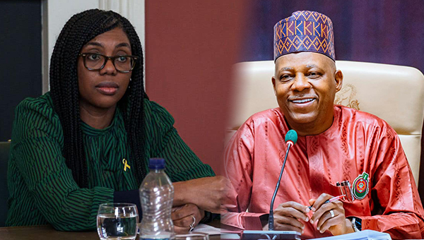 Kemi Badenoch replies VP Shettima over constant criticism of Nigeria