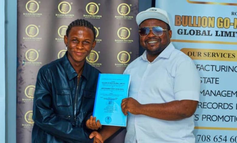 Bullion Records signs 20-year-old Afrobeat sensation