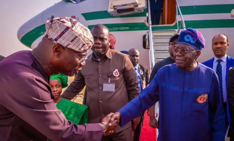 Tinubu in Lagos for Christmas, New Year holidays