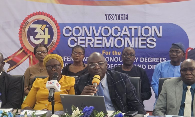 OOU VC Rolls Out Activities To Mark 34th Convocation Ceremonies