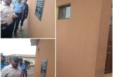 Council Helmsman, Alebiosu Commissions Public Toilet Fehintola-Brat Donated To Oke-Aje Market