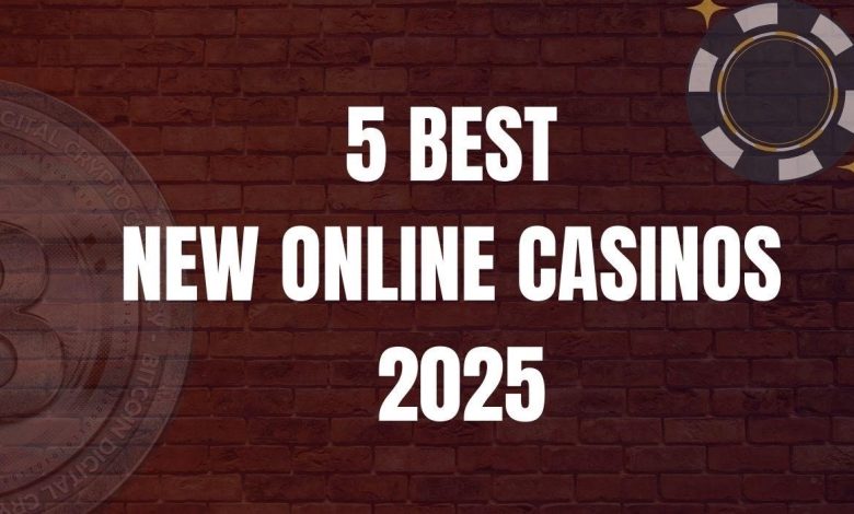 Best new online casinos USA 2025: Listed 5 best new casinos for US players!