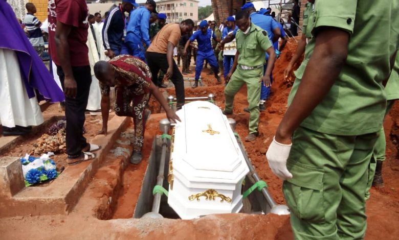 Catholic priest killed by gunmen buried amidst tears