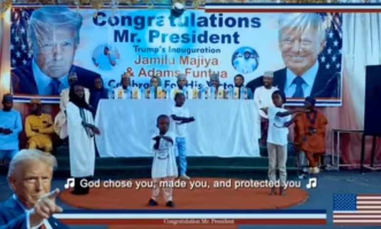 TRENDING: Nigerians throw lavish party celebrating Trump’s inauguration ( VIDEO)