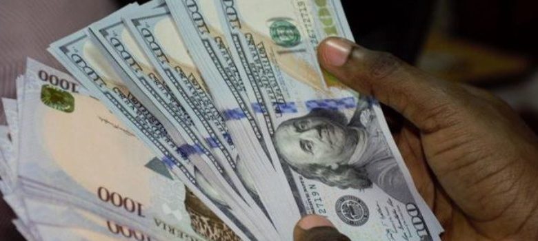 Naira slips at official market