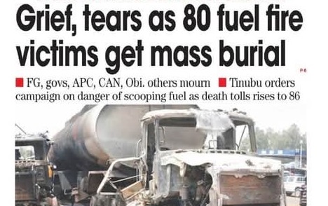 Inside Nigerian newspaper headlines today – Monday, 20 January