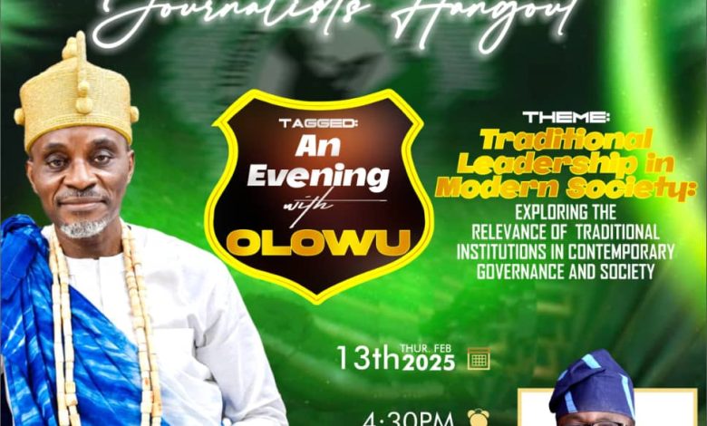 Ogun NUJ To Host ‘An Evening With Olowu of Owu’