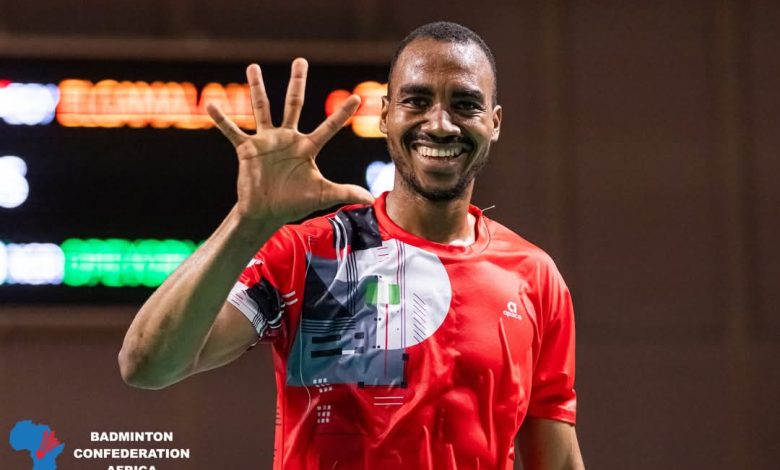 Badminton: Nigerian makes history with fifth consecutive African Championship title