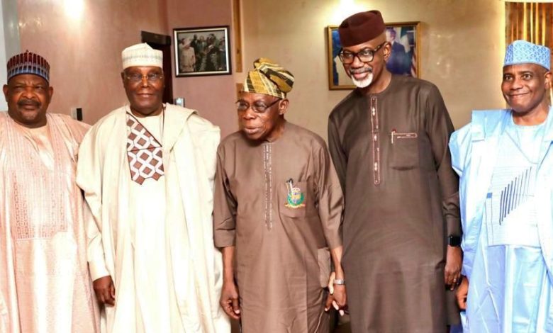 Atiku, others visit Obasanjo