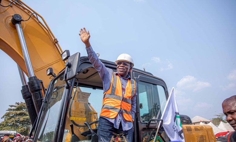 Otti flags off reconstruction of another major road in Abia