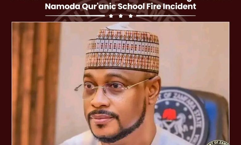 Lawal constitutes panel to probe Kaura Namoda Qur’anic school fire incident