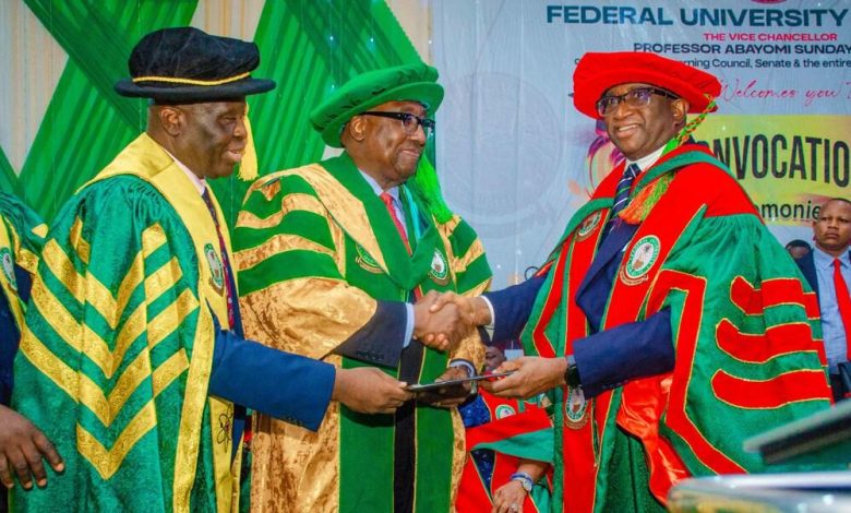 FUOYE best university in academic excellence, administration – Pro-Chancellor FUOYE best university in academic excellence, administration – Pro-Chancellor