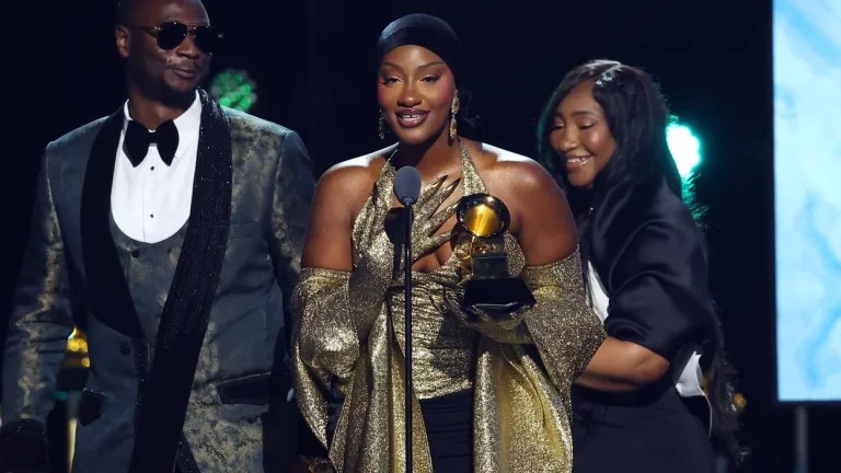 Davido, Ayra Starr, fans celebrate Tems’ Grammy win