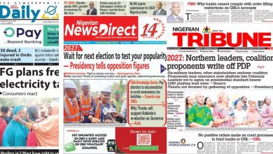 Inside Nigerian Newspaper headlines today, 3 February, 2025