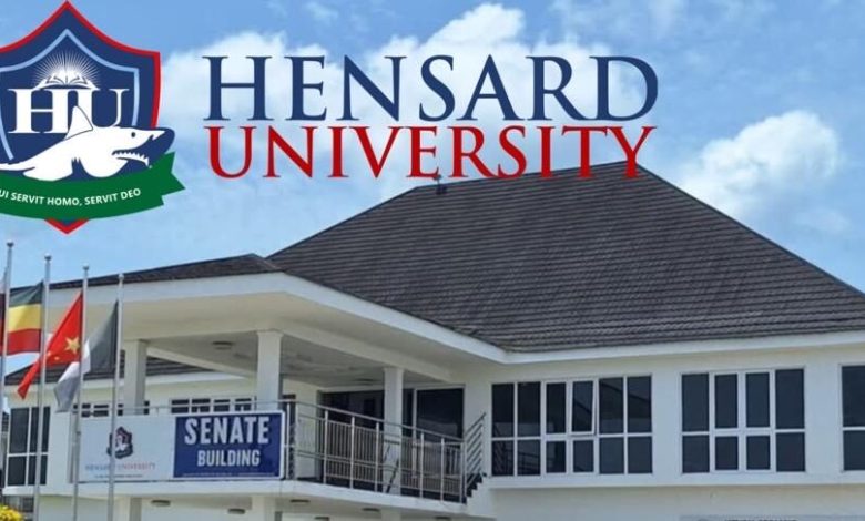 Hensard University gets NUC approval for Medicine, Engineering, Nursing, Law, Pharmacy, others