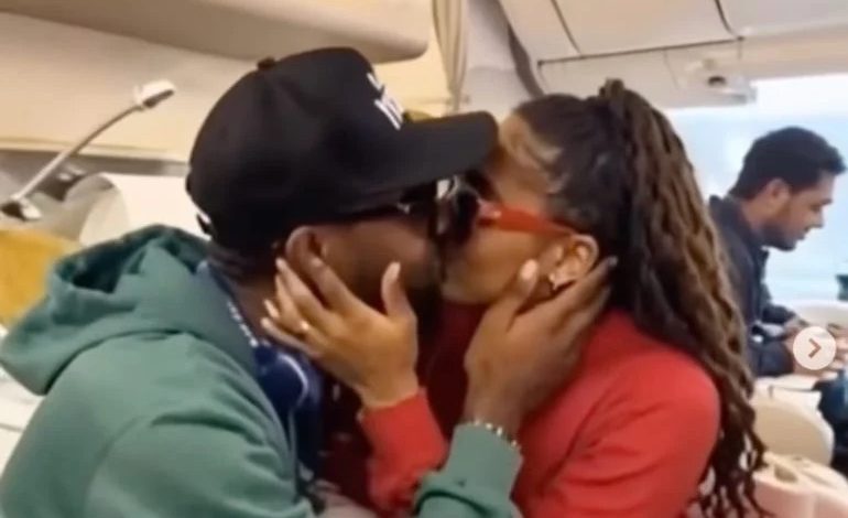 FACT-CHECK: Did AY kiss May Edochie in viral flight video?