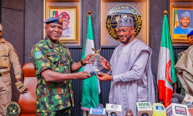 Zamfara gov receives Chief of Air Staff, reaffirms commitment to collaboration with troops