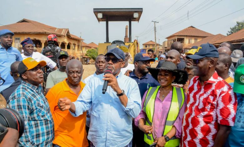 Abiodun Inspects Road Projects In Ogun East