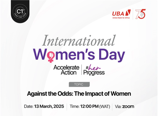 UBA to host special business series on Women’s Impact on Industries