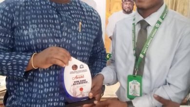 Ogun Poly Health And Allied Sciences Students Honoured Alebiosu With Community Devt Award