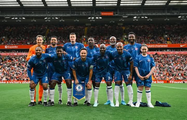 Mikel, Babayaro feature for Chelsea Legends in charity match against Liverpool