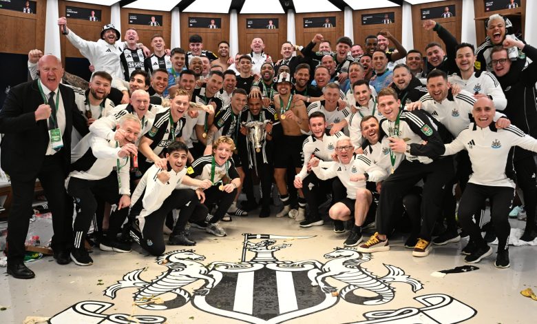 Carabao Cup: Newcastle stun Liverpool to win first major trophy in 70 years