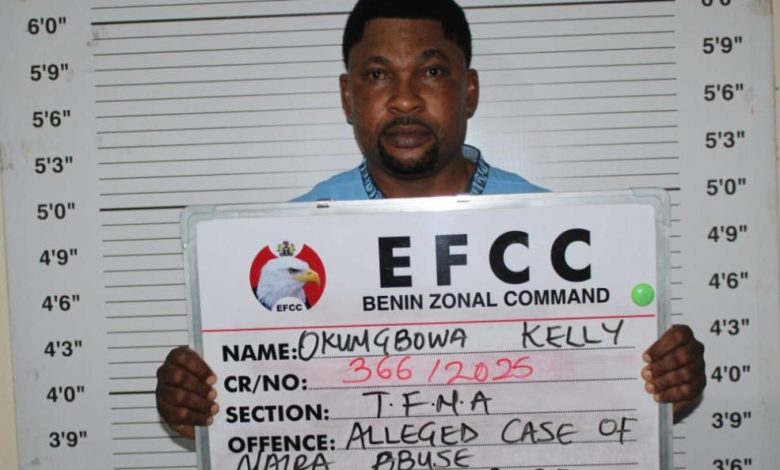 EFCC arrests Edo Govt. official over alleged naira abuse