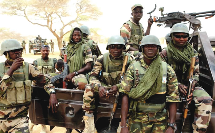 Nigerian troops ambush bandits, kill three