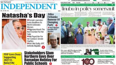 Inside Nigerian newspaper headlines today – Sunday, 9 March 2025