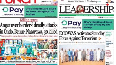 Inside Nigerian newspaper headlines today – Wednesday, 12 March 2025