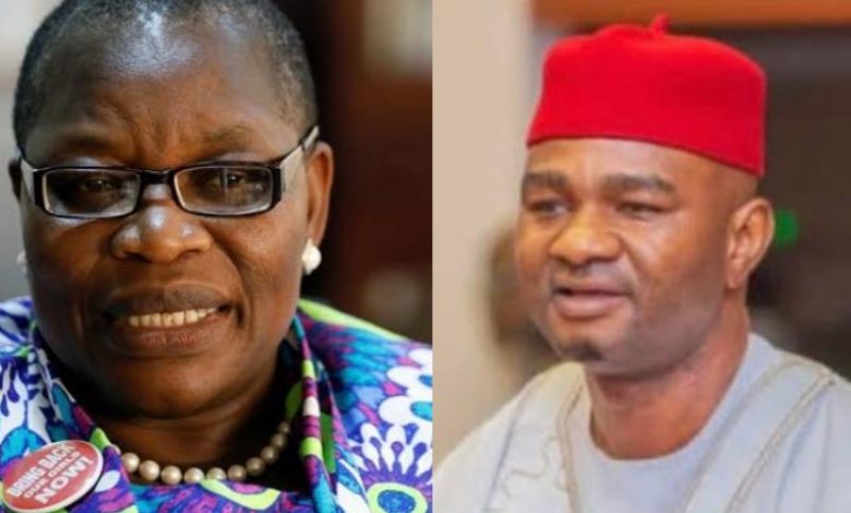 I told Nwaebonyi to ‘shut up’ – Oby Ezekwesili I told Nwaebonyi to ‘shut up’ – Oby Ezekwesili