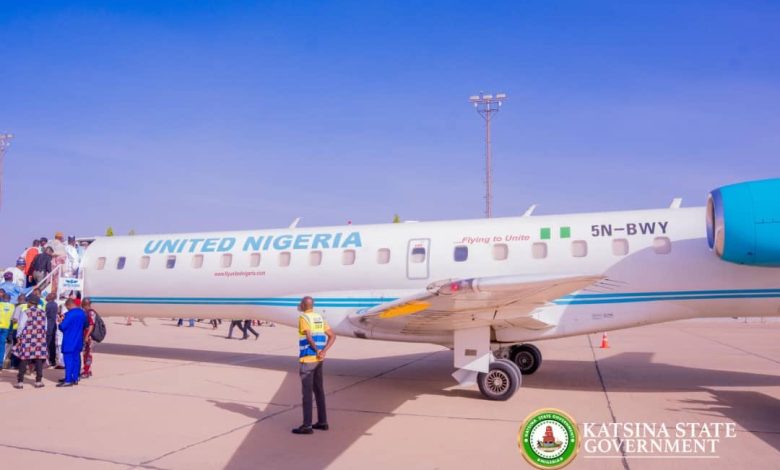 Gov Radda lauds United Nigeria Airline for commencing Abuja-Katsina flight operation