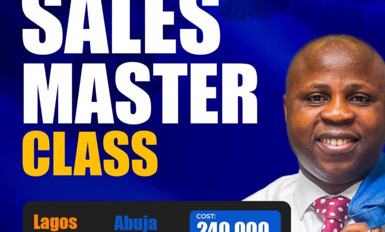 Bunmi Jembola and SalesRuby announce transformational Sales Master Class for business leaders, sales At professionals Bunmi Jembola and SalesRuby announce transformational Sales Master Class for business leaders, sales At professionals