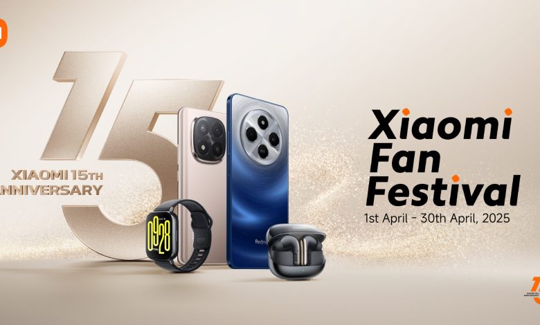 Xiaomi Fan Festival 2025: Celebrate Xiaomi’s 15th Anniversary with exclusive deals and the new Redmi Note 14 Pro+ 5G! Xiaomi Fan Festival 2025: Celebrate Xiaomi’s 15th Anniversary with exclusive deals and the new Redmi Note 14 Pro+ 5G!