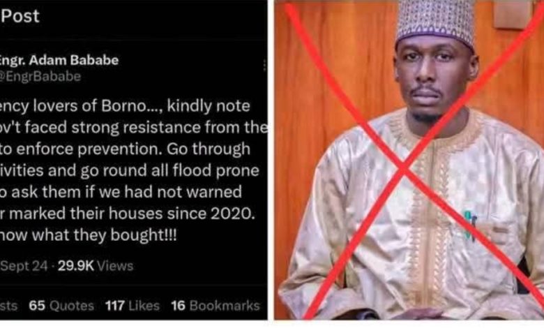 Police detain activist for criticising Borno government official