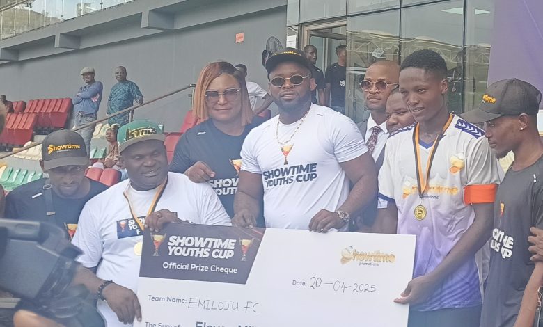 Emiloju FC crowned champions of inaugural Showtime Youth Cup tournament Emiloju FC crowned champions of inaugural Showtime Youth Cup tournament