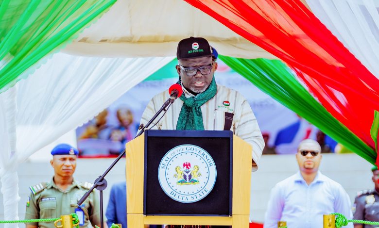 2027: New APC decampee, Gov. Oborevwori, promises Tinubu 1.4 million Delta votes 2027: New APC decampee, Gov. Oborevwori, promises Tinubu 1.4 million Delta votes