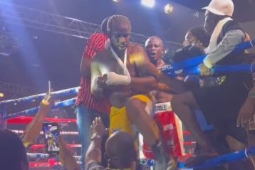 TRENDING: Portable defeats Speed Darlington in boxing match TRENDING: Portable defeats Speed Darlington in boxing match