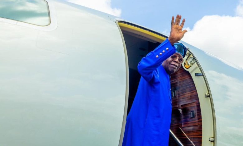 Tinubu travels to France Tinubu travels to France