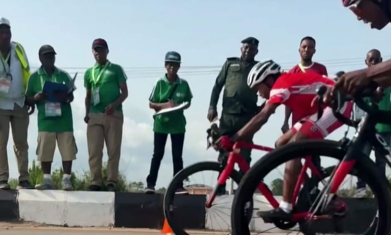 NSF: Osaretin shocks Olympian Ukpeseraye to win 200m Cycling Gold at Gateway Games NSF: Osaretin shocks Olympian Ukpeseraye to win 200m Cycling Gold at Gateway Games