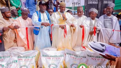 Katsina gov launches 20,000 metric tons of fertiliser for wet season farming